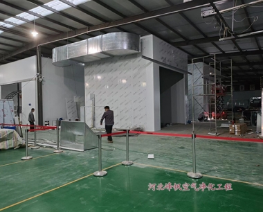 北京领为军融科技万级洁净喷涂车间二期工程